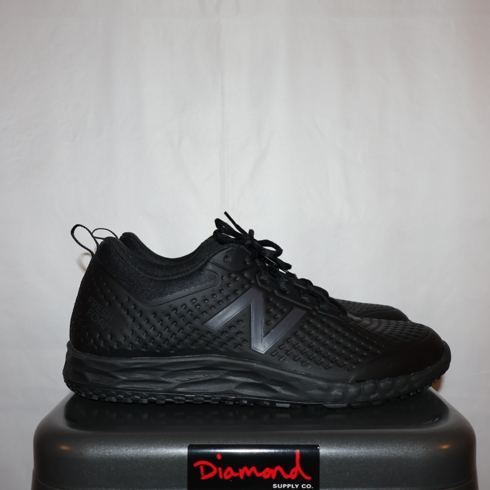 New Balance Men's All-Black Low-Top Sneakers